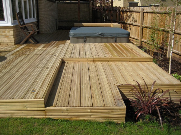 Staggered Decking